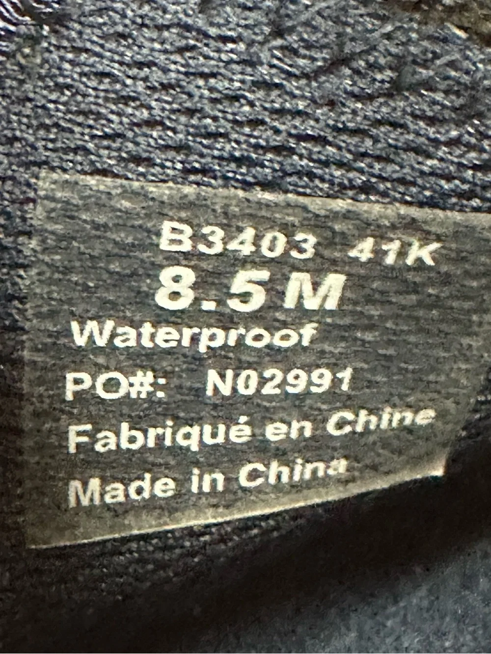 Blondo Kamie Navy Knit Sneakers Water Resistant B3403 Size 8.5